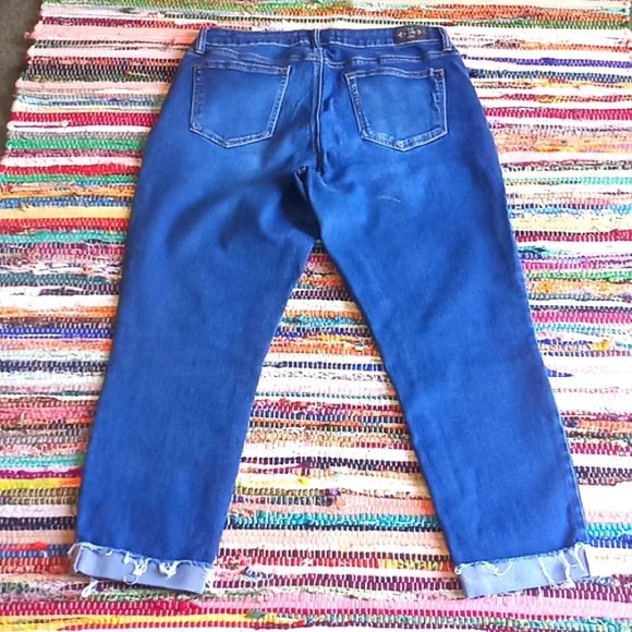 Nanette Lepore Belle High Rise Crop Jeans-#1731 - Picture 10 of 13